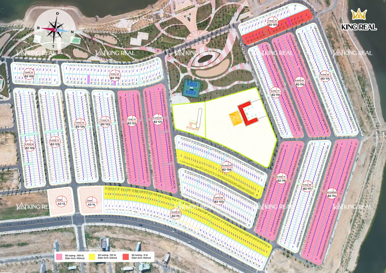 Sơ đồ mặt bằng bất động sản Sun Riverpolis Đà Nẵng
