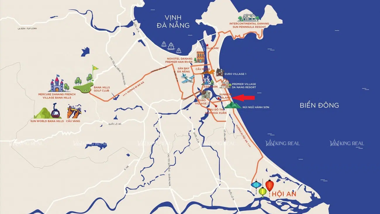 Vị trí đắc địa trong lòng Thành phố biển