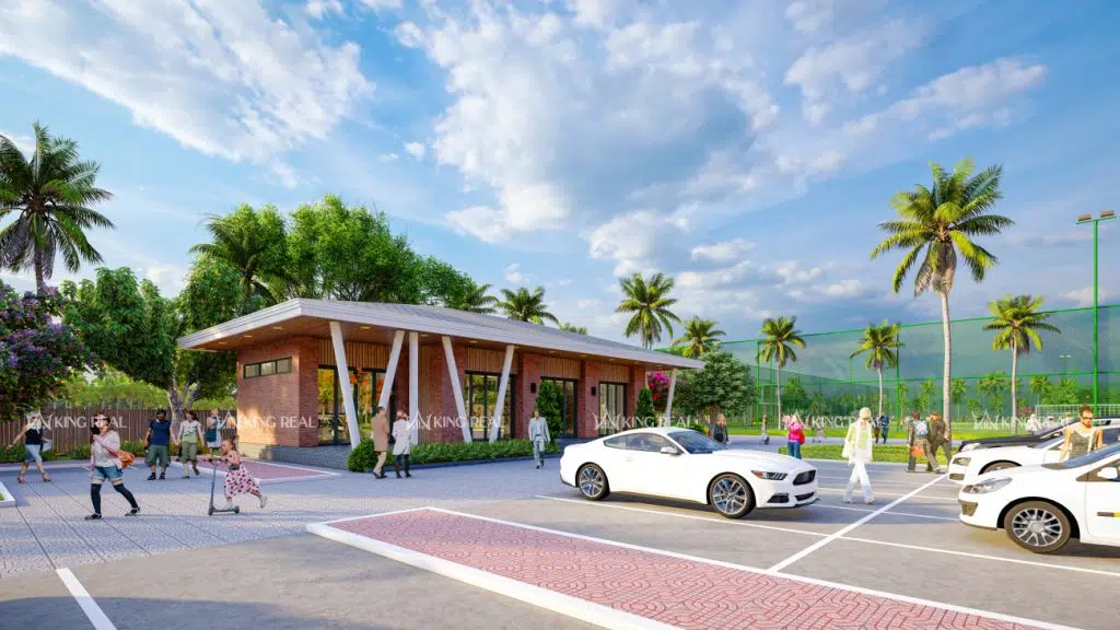 Bố trí đầy đủ dịch vụ hậu cần